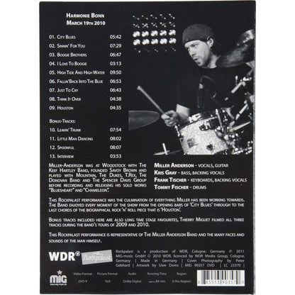 Miller Anderson Band Live At Rockpalast 2010 DVD