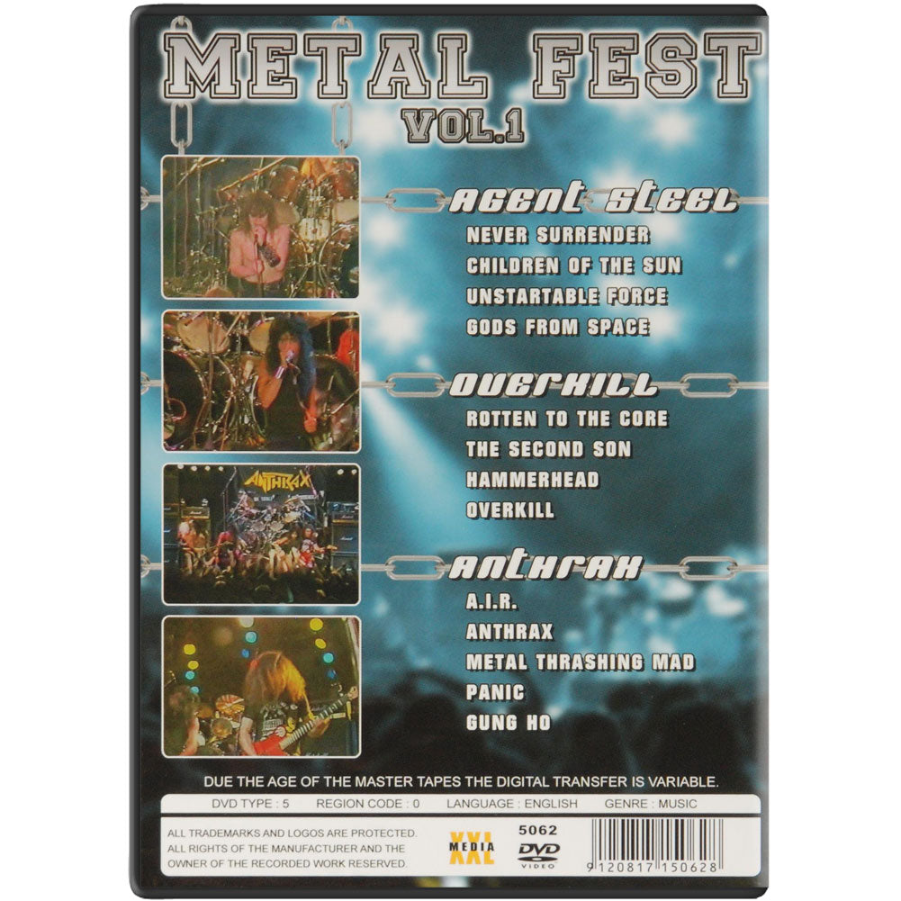 Anthrax Metal Fest: Live From Germany 86 DVD