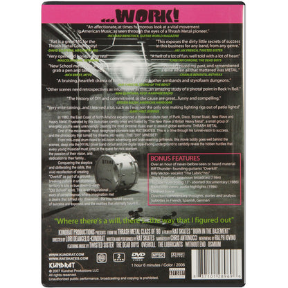 Overkill Born In The Basement DVD