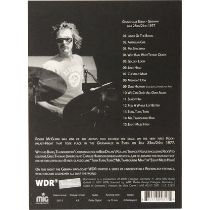 Byrds Roger McGuinn's Thunderbyrd: Rockpalast DVD