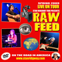 Stan Ridgway Raw Feed:live On Tour Spring 2009 DVD