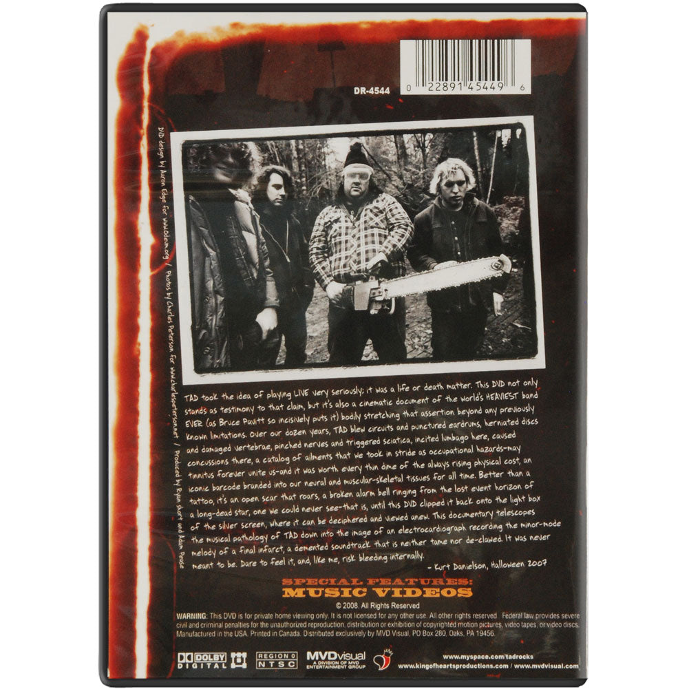 TAD Busted Circuits and Ringing Ears DVD