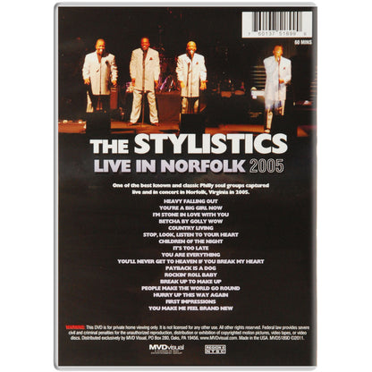 Stylistics Live In Norfolk 2005 DVD