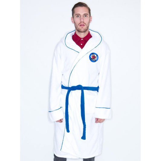 Who Logo Bath Robe Front