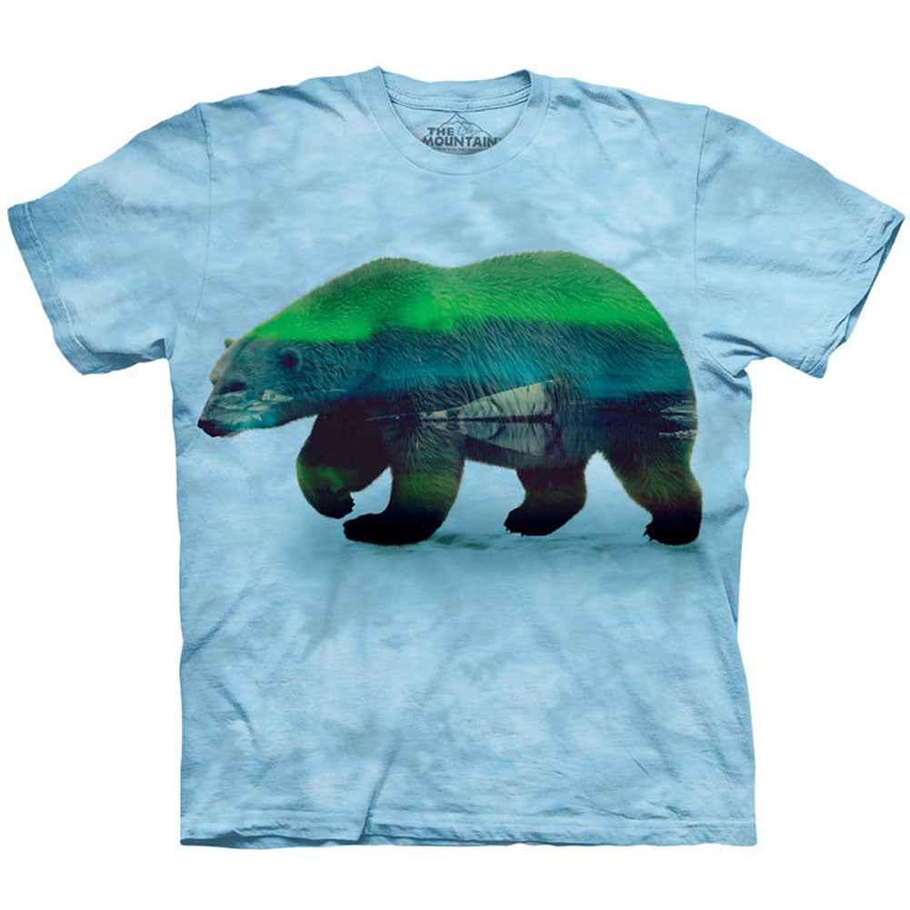 The Mountain Aurora Polar Bear T-shirt