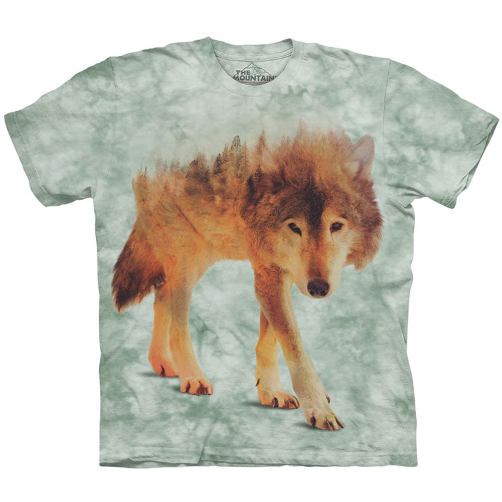 The Mountain Forest Wolf T-shirt
