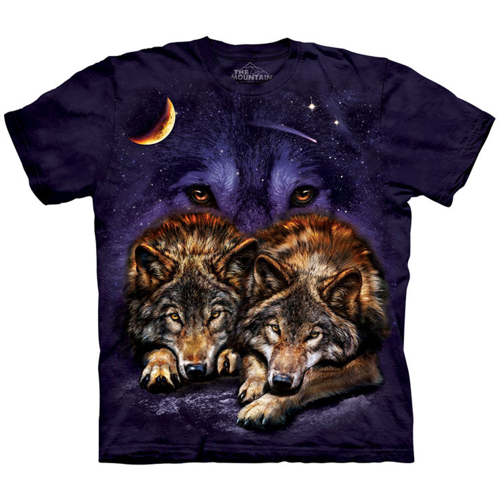 The Mountain Wolf Sky T-shirt