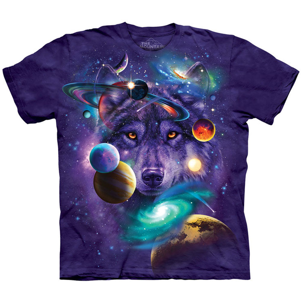 The Mountain Wolf Of The Cosmos T-shirt