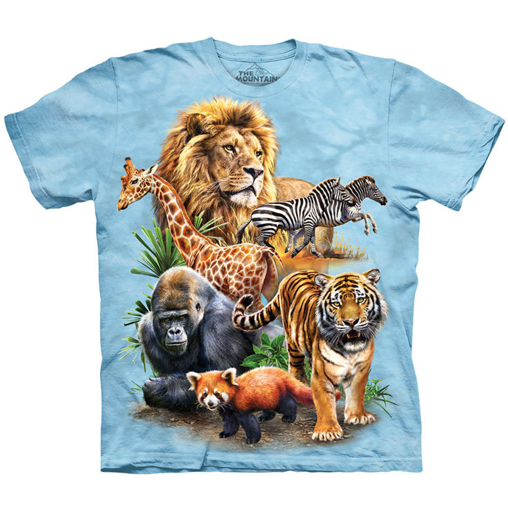The Mountain Zoo Collage T-shirt