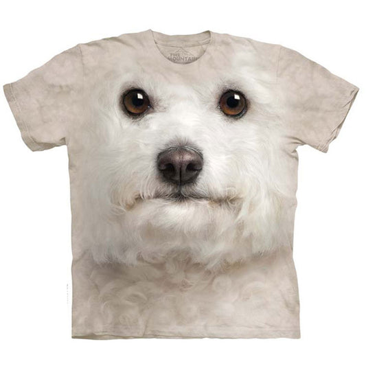 The Mountain Bichon Frise Face T-shirt
