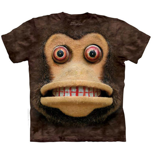 The Mountain Big Face Cymbal Monkey T-shirt
