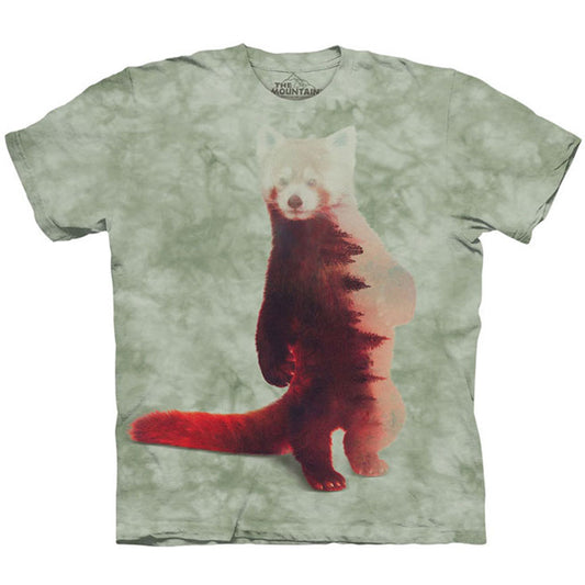 The Mountain Red Panda For T-shirt