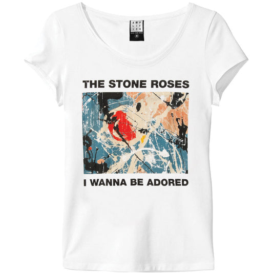 Stone Roses I Wanna Be Adored Junior Top Front