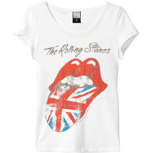 Rolling Stones UK Tongue Junior Top Front