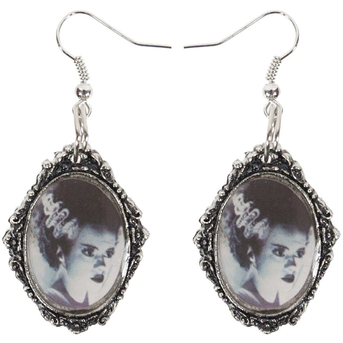 Bride Of Frankenstein Bride Earrings Earrings Front