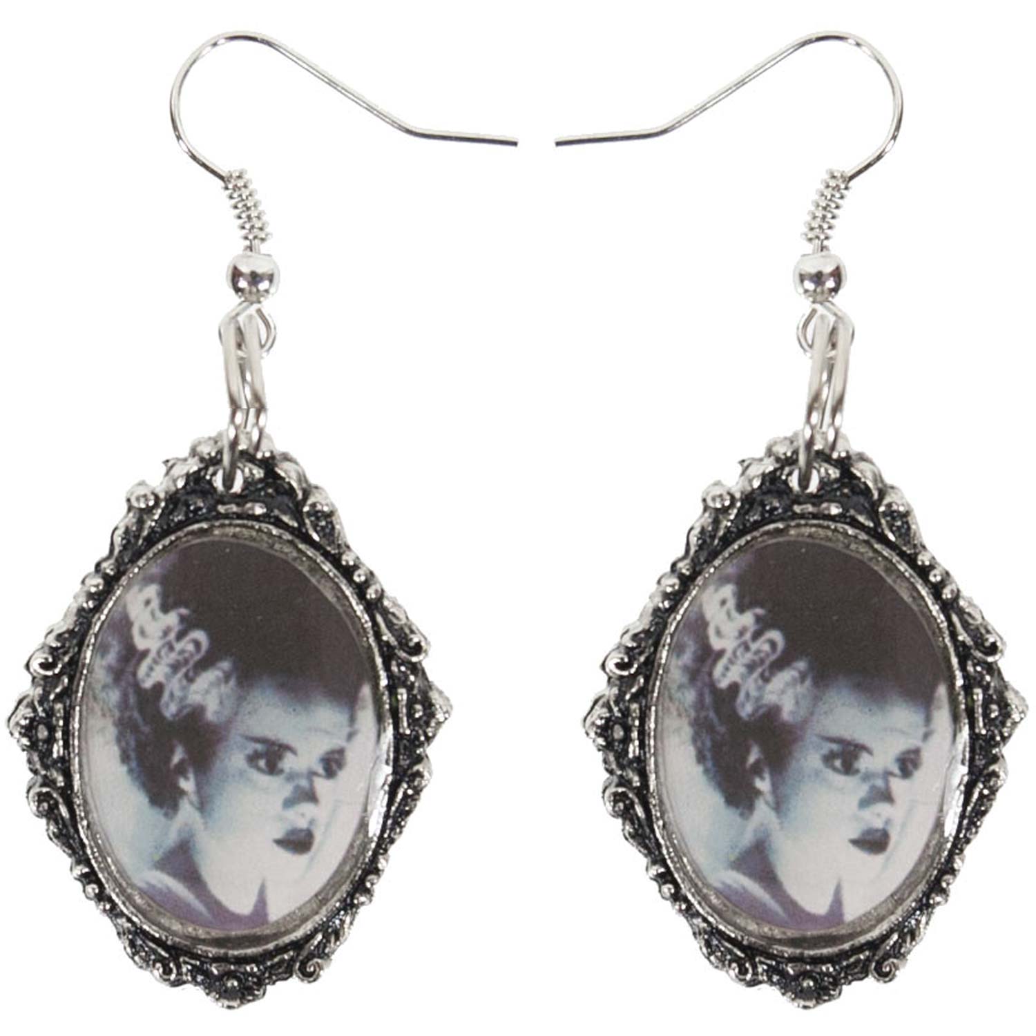 Bride Of Frankenstein Bride Earrings Earrings Front