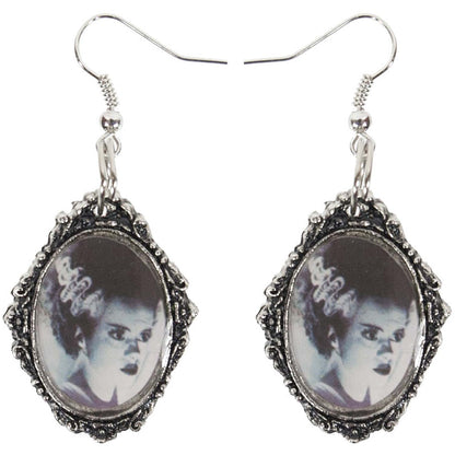 Bride Of Frankenstein Bride Earrings Earrings Front