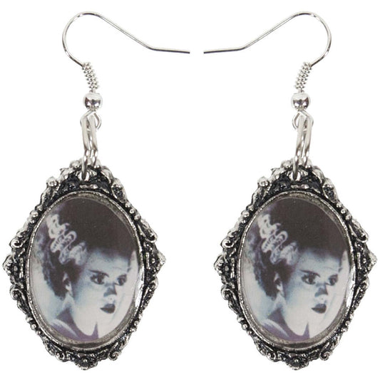 Bride Of Frankenstein Bride Earrings Earrings Front