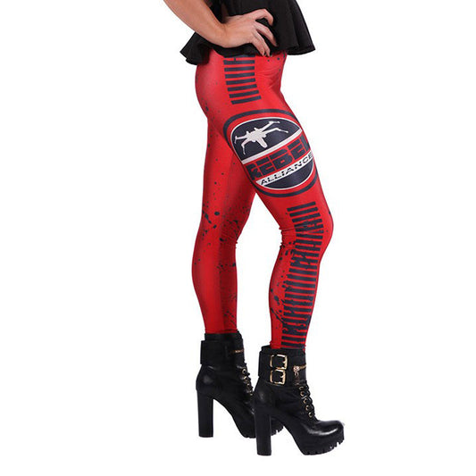 Star Wars Rebel Alliance Leggings Front
