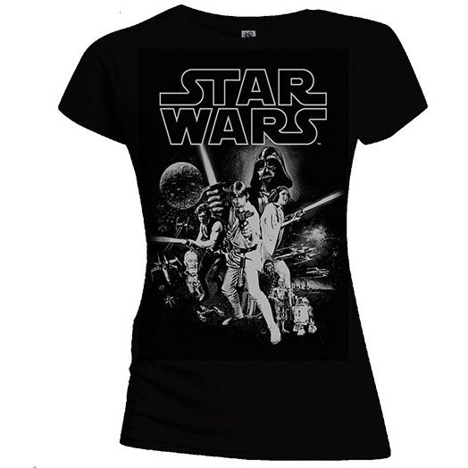 Star Wars New Hope Junior Top Front