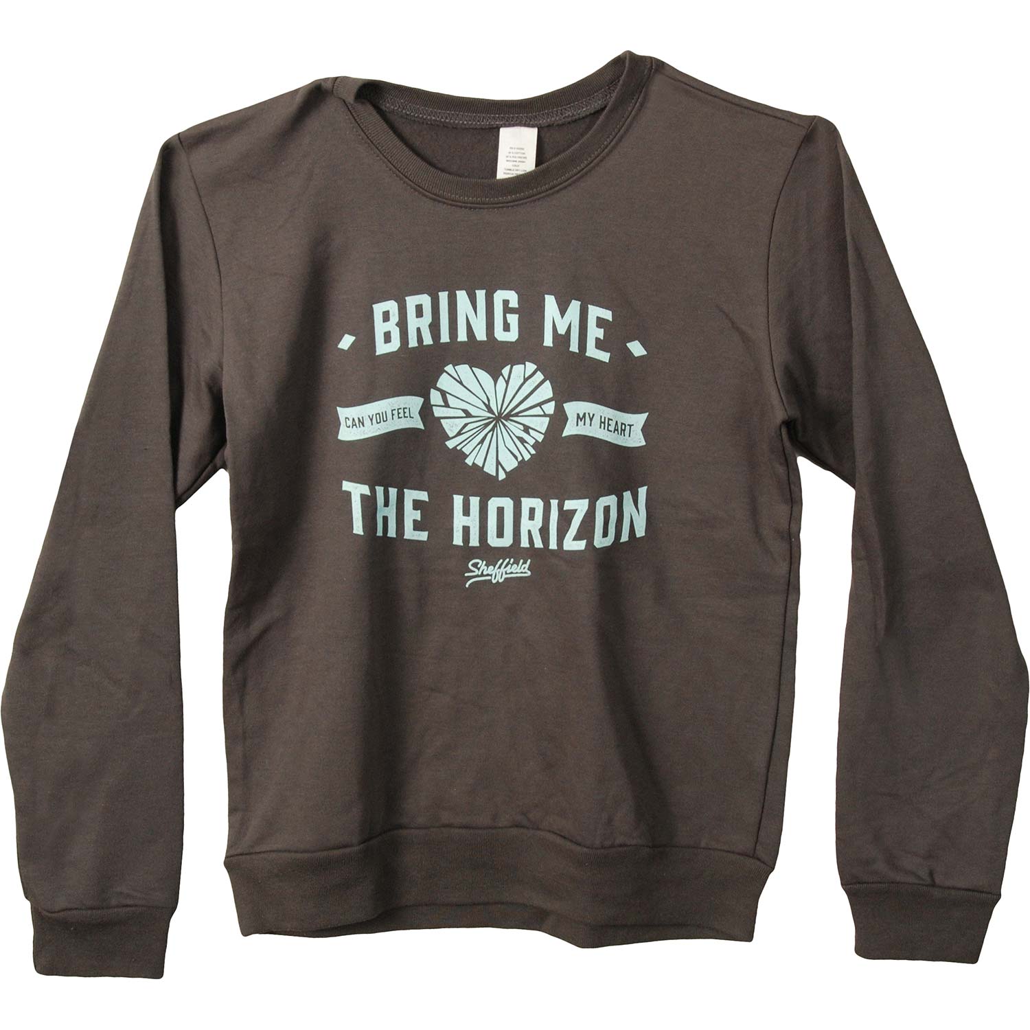 Bring Me The Horizon Feel My Heart Junior Crew Neck Fleece Girls Jr Sweatshirt Front