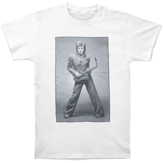 David Bowie Sax Slim Fit T-shirt