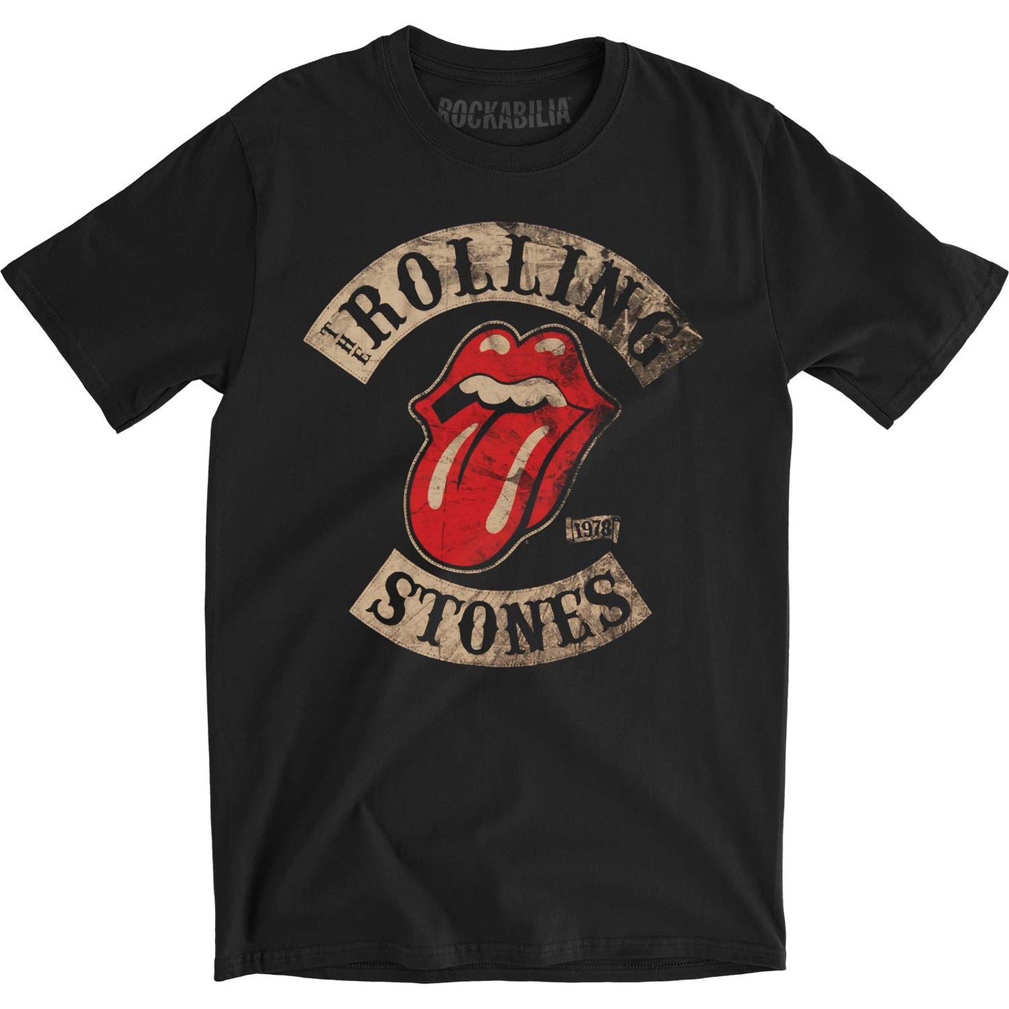 Rolling Stones Tour 1978 Slim Fit T-shirt Front