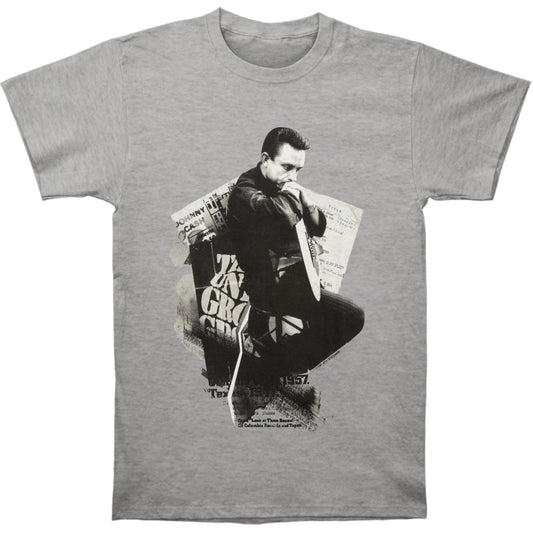 Johnny Cash Collage T-shirt Front