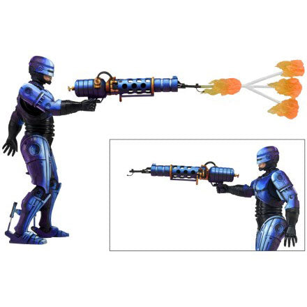 Flamethrower Robocop Action Figure Front