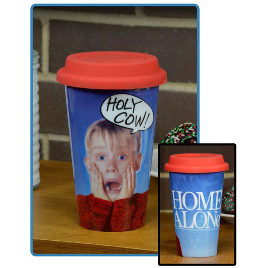 Home Alone Holy Cow Travel Mug Front