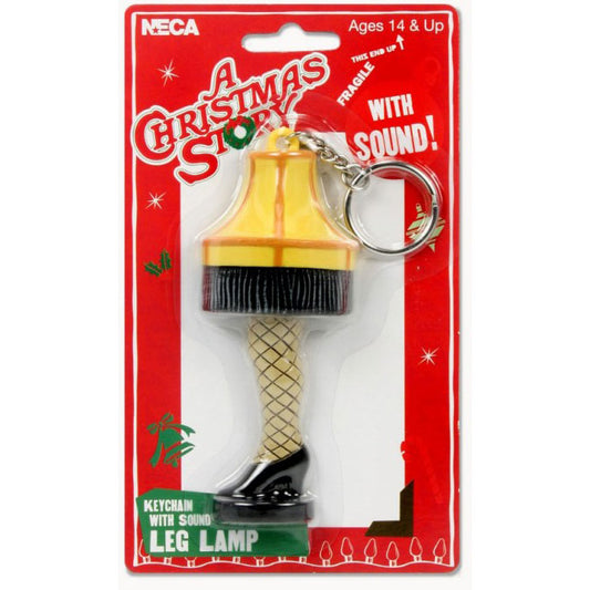 A Christmas Story Leg Lamp Plastic Key Chain Front