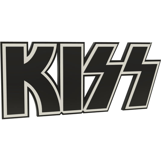 KISS Logo 3D Front