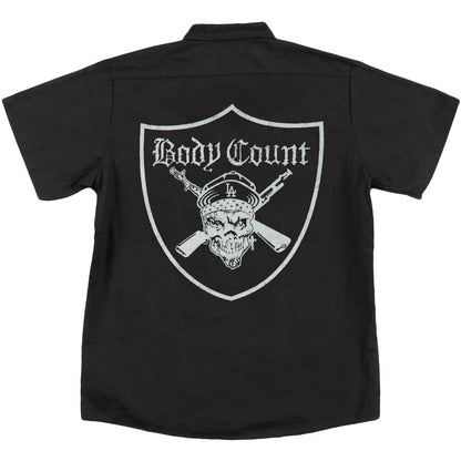 Body Count Pirate Work Shirt Back