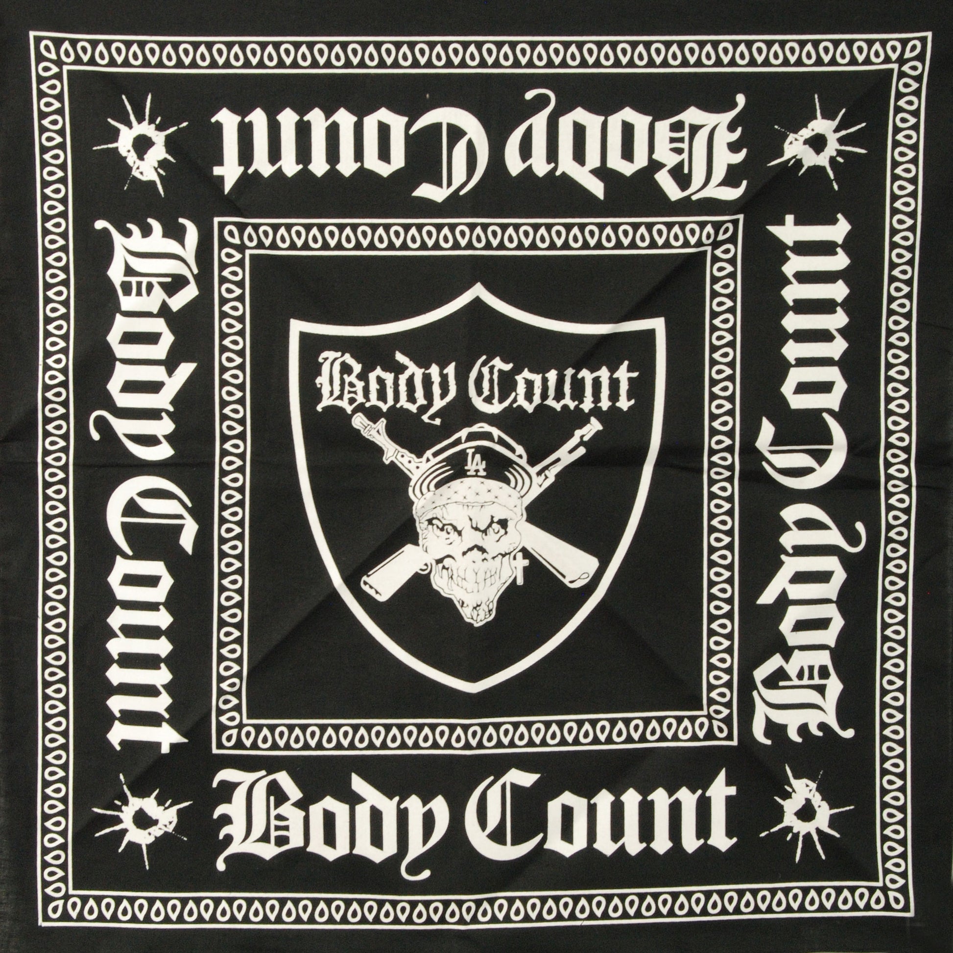 Body Count Pirate Bandana Front