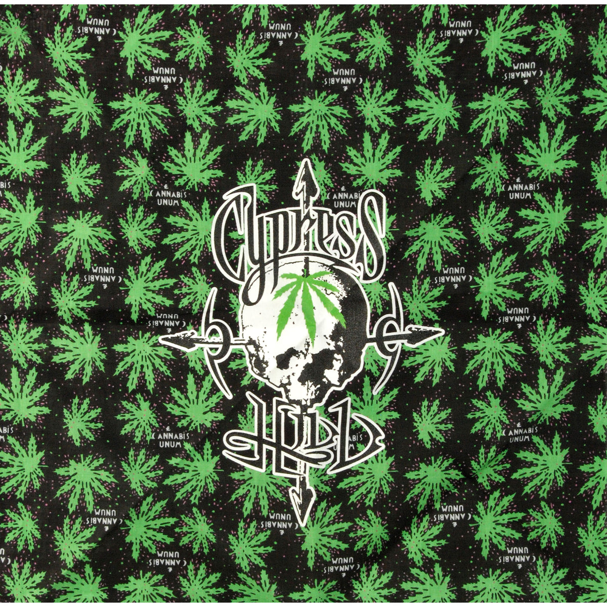 Cypress Hill Pot Leaf Bandana Front