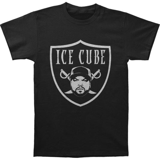 Ice Cube Oakland Raiders Logo T-shirt Front