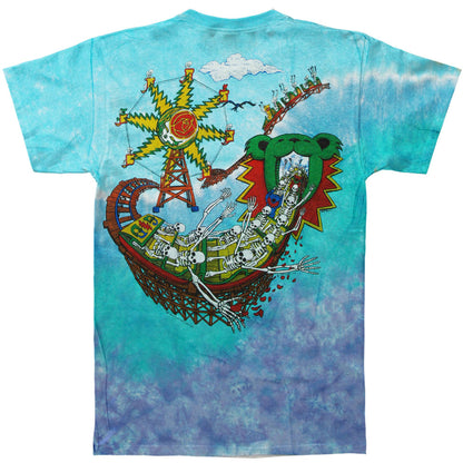 Grateful Dead Amusement Park Tie Dye T-shirt Back