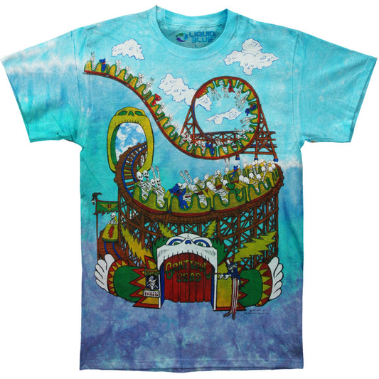 Grateful Dead Amusement Park Tie Dye T-shirt Front