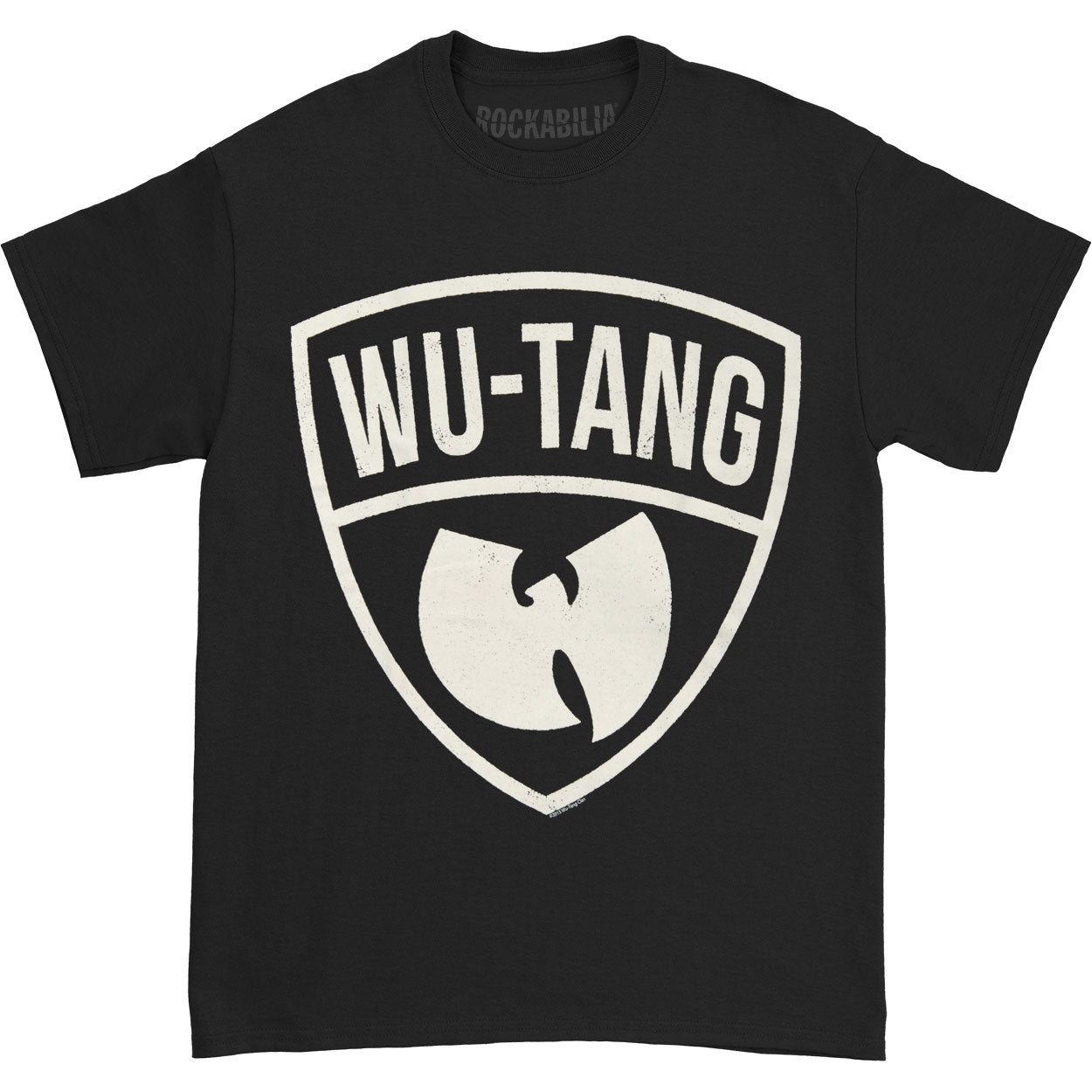 Wu Tang Clan Classic Logo Pick Mens Regular T T-shirt Front