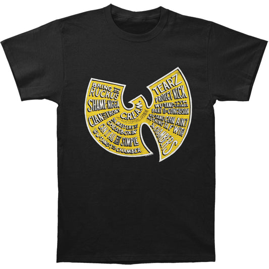 Wu Tang Clan Sewer Classic Logo Mens Regular T T-shirt Front