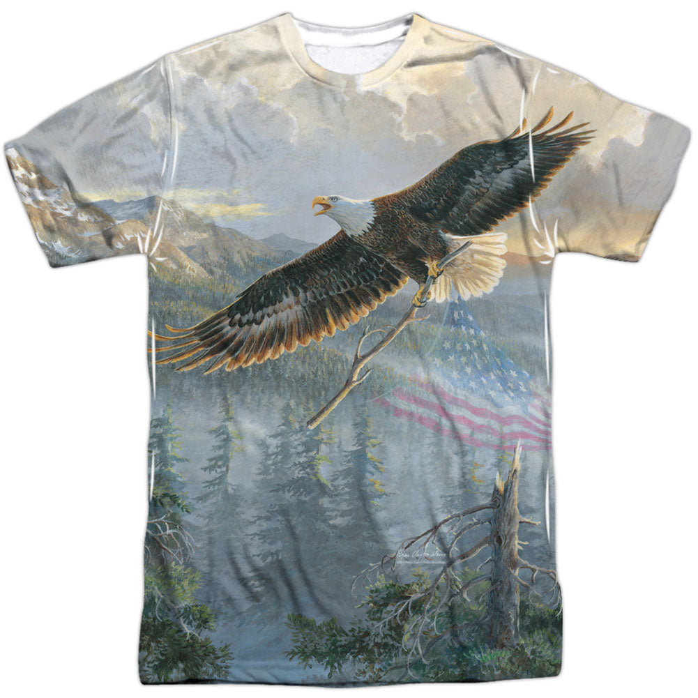 Wild Wings Rebuilding America 100% Poly Sublimation T-shirt