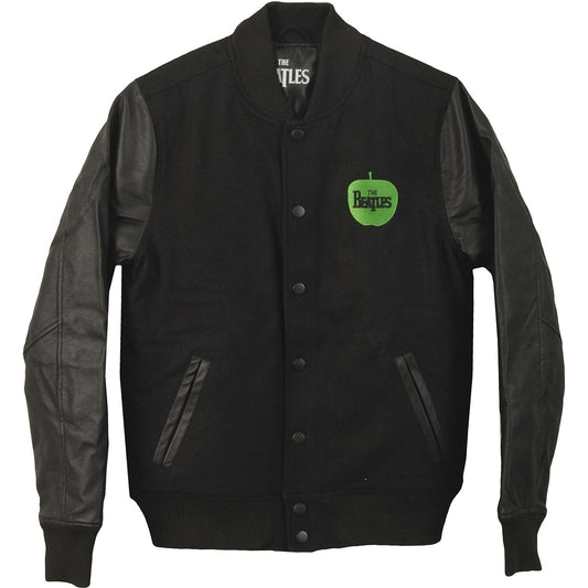 Beatles Drop T Logo Varsity Jacket Front