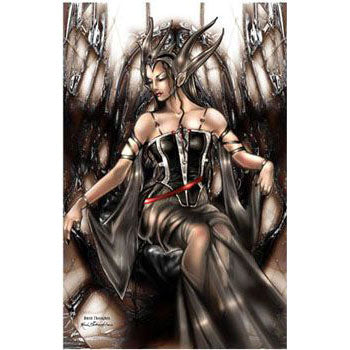 Renee Biertempfel Dark Thoughts Domestic Poster