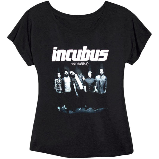 Incubus Trust Fall Womens T-shirt Front
