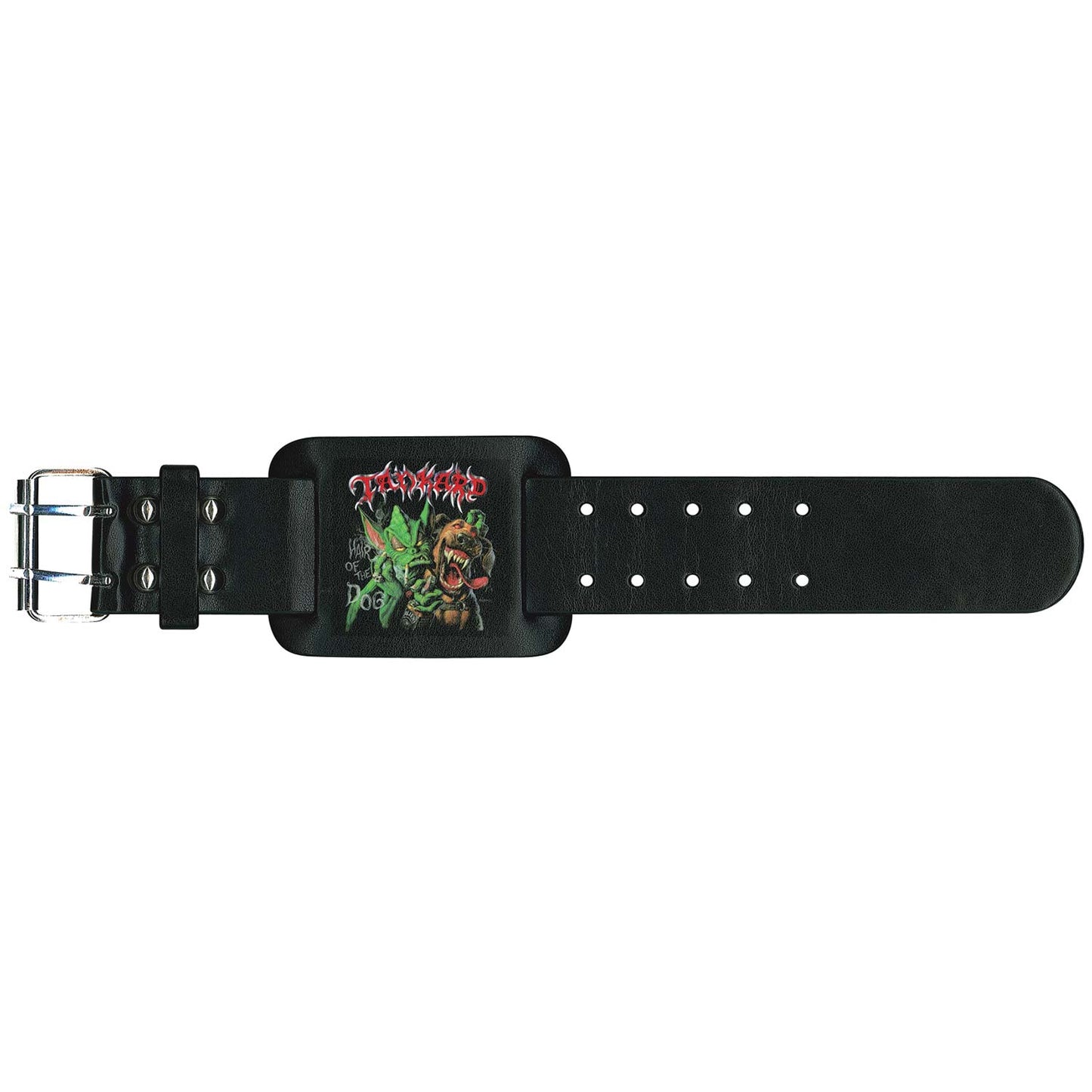 Tankard Hair Of The Dog Leather Wristband Front