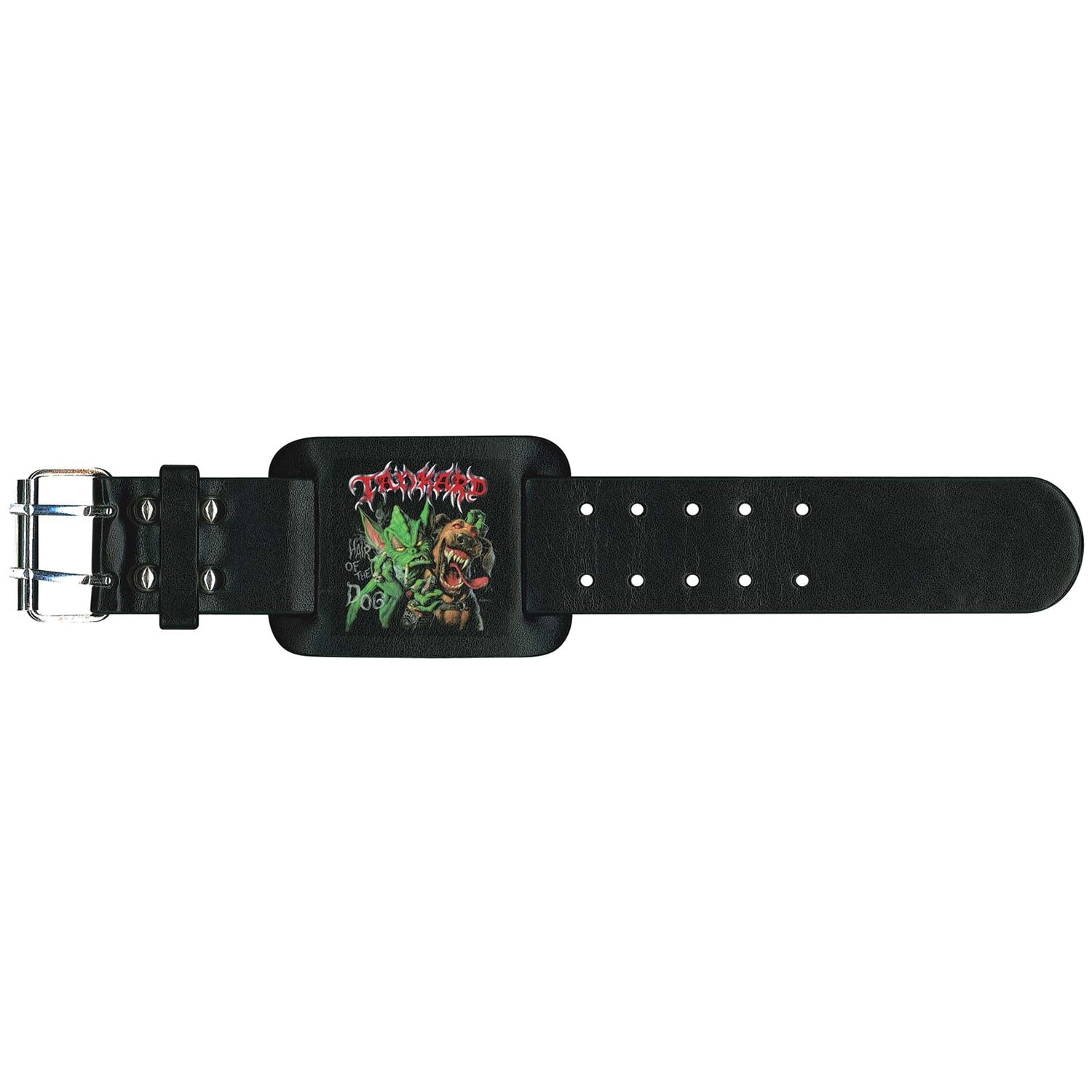 Tankard Hair Of The Dog Leather Wristband Front