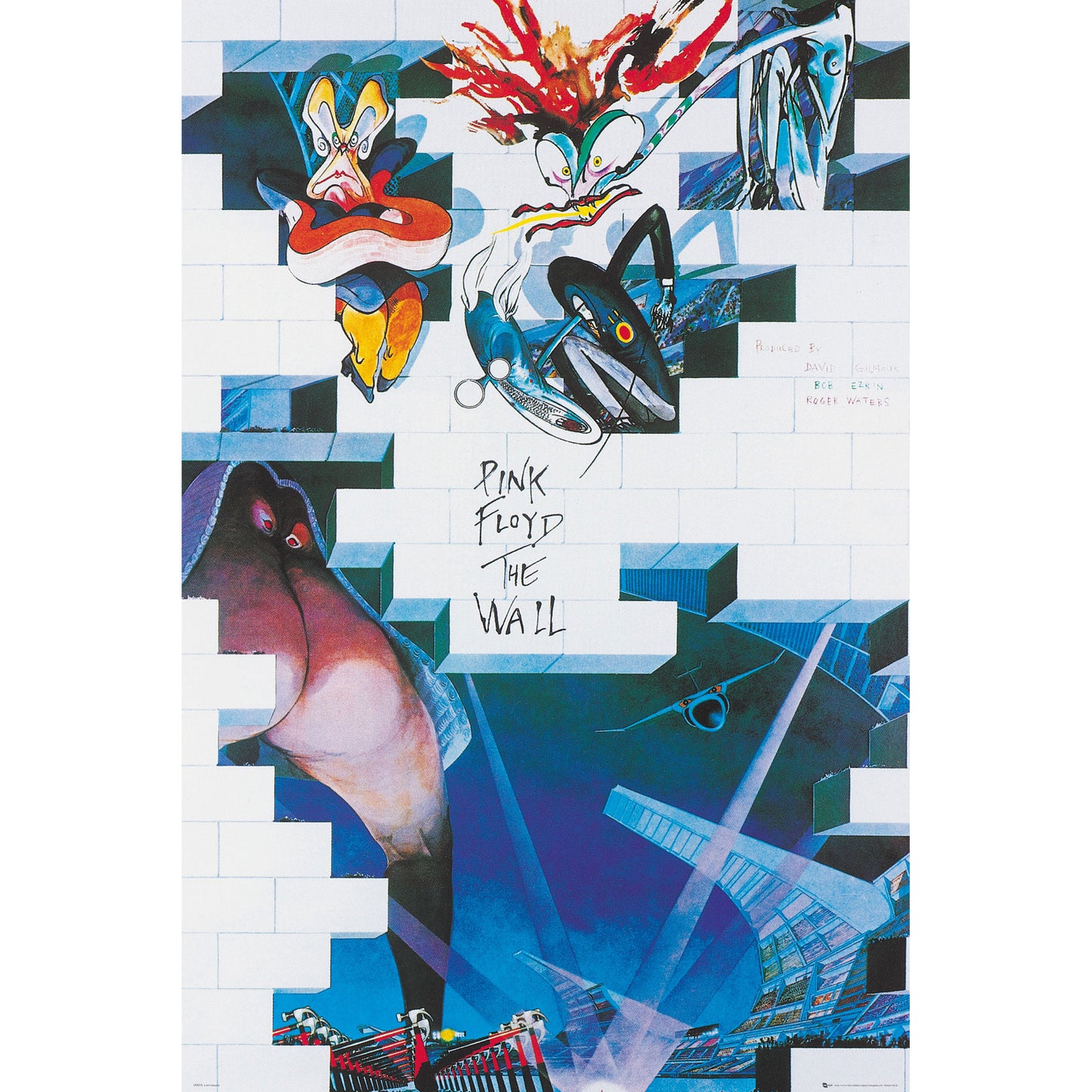 Pink Floyd Pink Floyd The Wall Album Domestic Poster
