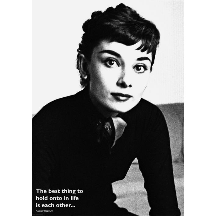 Audrey Hepburn The Best Thing Domestic Poster