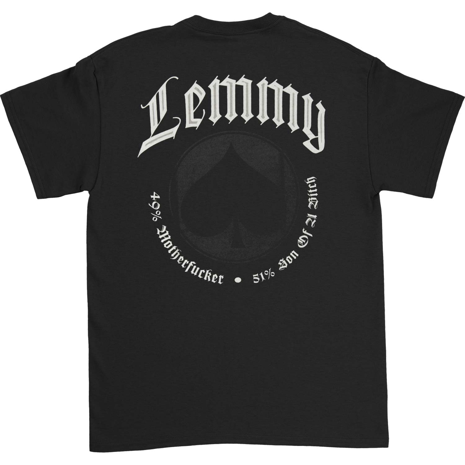 Motorhead Pointing Photo T-shirt Back
