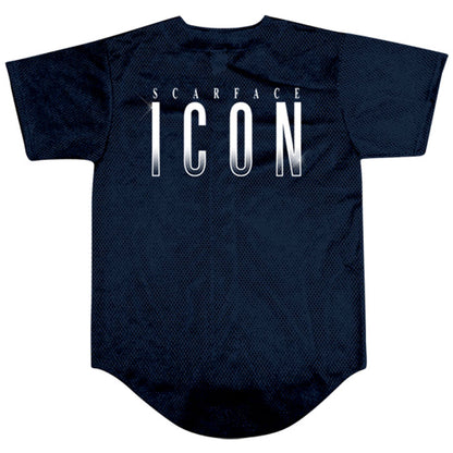 Scarface (Rapper) Icon Logo Baseball Jersey Back